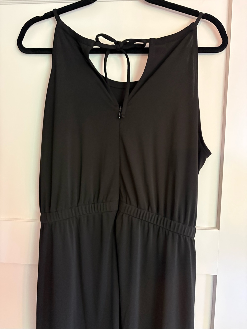 Talbots Black Sleeveless Jumpsuit With Pockets - Size XL - Picture 5 of 12